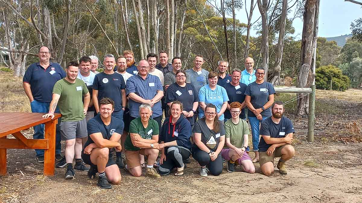 Participants who attended the Fireline Leadership Course last year